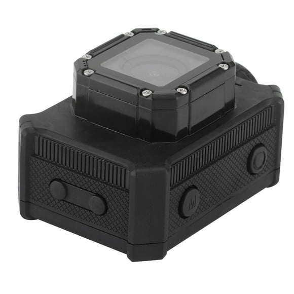 Cámara deportiva con micrófono, cámara deportiva 4K Ultra HD de 2,0 pulgadas KHD, cámara deportiva para buceo, integración perfecta