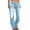 006_Light Blue, variant on Jxximdong Jeans for Women Straight Leg Jeans For Women Ripped Hem Low Waisted Jeans For Women Blue L Denim Pants