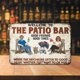 thumbnail image 2 of Placa Metal Vintage Barra Patio Pintura Hierro Rectangular Artística Pared 30x20cm, 2 of 9