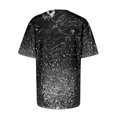 thumbnail image 5 of TSADFHJI Chandails pour Femmes en Coton Mode Décontractée pour Femmes Dégradé à Paillettes Imprimé Col Rond T-Shirt Ample, 5 of 5
