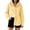05#Yellow, variant on Women's Casual Gingham Plaid Hooded Blouse Long Sleeve Button Down Loose Fit Checkered Shirt Jacket for Outdoor Activities