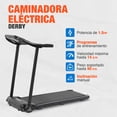 thumbnail image 2 of Caminadora Electrica Altera Cinta de Correr Elevacion 14 km, 2 of 11