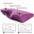 thumbnail image 2 of Lovote 2 Pcs Memory Foam Pillow Butterfly-Shaped Bed Pillow Cervical Pillow Hypoallergenic Orthopedic Neck Support Sleeping Pillow Premium Velvet Pillow, 19.7''x11.8''x 4'', 2 of 8