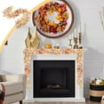 thumbnail image 3 of Wedding Fireplace Mantel Wall Hanging Maple-Leaf Garlands Artificial Fall Vine Garland for Halloween Thanksgiving Christmas Decor, 3 of 6