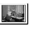 thumbnail image 2 of Historic Framed Print, Justice Oliver Wendell Holmes on 85th birthday, 3/8/26 - 2, 17-7/8" x 21-7/8", 2 of 9