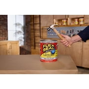 Flex Seal Liquid Rubber Sealant Coating, Clear, 1 Gallon