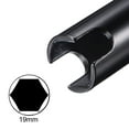 thumbnail image 3 of Uxcell 1/2" Drive by 19mm Slotted Deep Impact Socket, CR-V Steel 8" Length, 6-Point Metric Sizes, 3 of 5