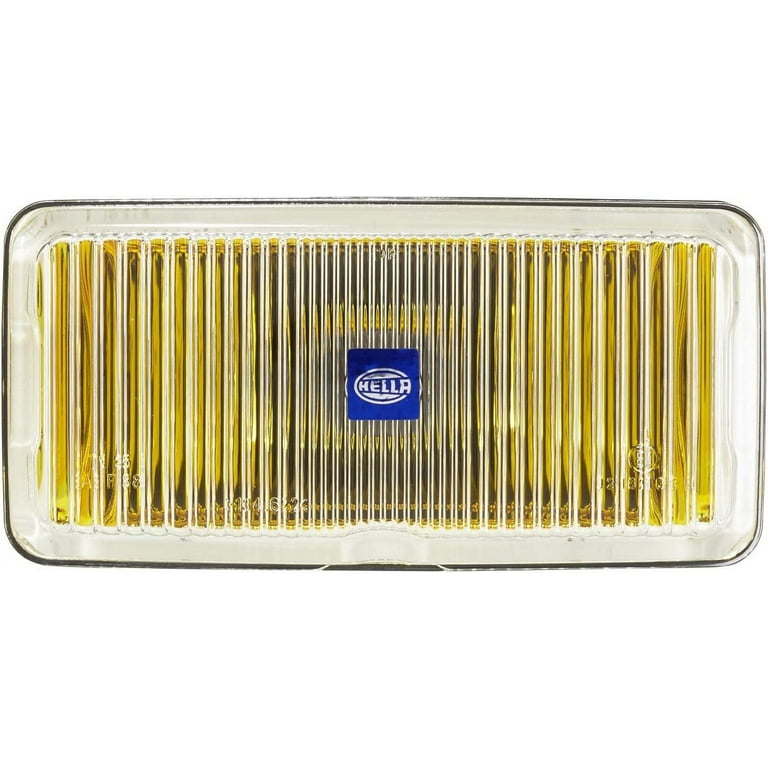 Hella H57-005700421 550 H3 fog lamp 12V with protective cover & bulb, yellow