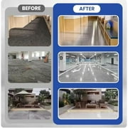 Epoxy Floor Paint for Concrete,Louis Forest Epoxy Floor Paint, Louis Forest Floor Coating, Epoxy Floor Paint, Pintura Epoxica Para Pisos, Garage Floor Paint, Basement Floor Paint(Dark Gray,0.5 Liter)
