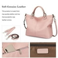 thumbnail image 5 of Kattee Women's Soft Leather Tote Bag, Top Satchel Purses and Handbags, 5 of 7