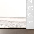 thumbnail image 6 of nuLOOM Khalani SplashGuard Machine Washable Area Rug, 2' x 3', Light Grey, 6 of 11