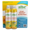 thumbnail image 1 of Spray de protección solar Alba Botanica Hawaiian SPF 50 240 ml (paquete de 2), 1 of 3