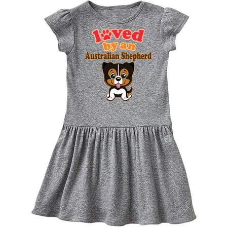 

Inktastic Australian Shepherd Dog Gift Gift Toddler Girl Dress