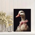 thumbnail image 2 of Cute Duck Pink Bow Canvas Wall Art, Perfect Wall Decor for Living Room Bedroom Dining Room Kitchen Office Hallway, 2 of 8