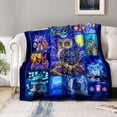 thumbnail image 4 of Owl Blanket, Owl Gift Animal Print Blanket, Cute Owl Kids Throw Blanket, Owl Decor Soft Cozy Furry Fleece Flannel Blanket, Owl Gifts for Owl Lovers Women Gifts Blanket for Home Bedroom Living Room, 4 of 5
