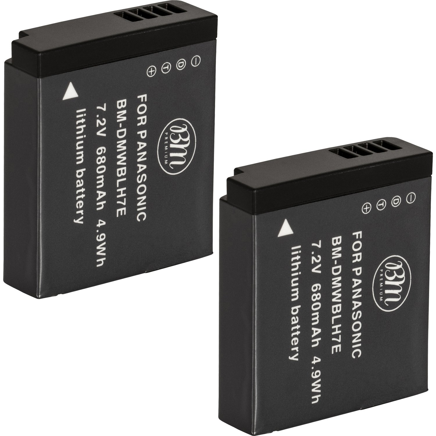 Vhbw Caricabatterie Per Panasonic Lumix DMC-GM1/GM1KS - Base Da Muro + Cavo Auto, 8.4V