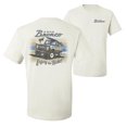 thumbnail image 1 of Classic Vintage Ford Bronco Enjoy the Ride Cars and Trucks Front and Back Men's Graphic T-Shirt, White, 2XL, 1 of 2