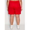 thumbnail image 4 of Womens Plus Size Stylish High Waisted Cargo Shorts, 4 of 4