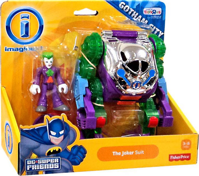 Imaginext DC Superfriends Villains of Gotham Joker Purple Green suit NEW part 
