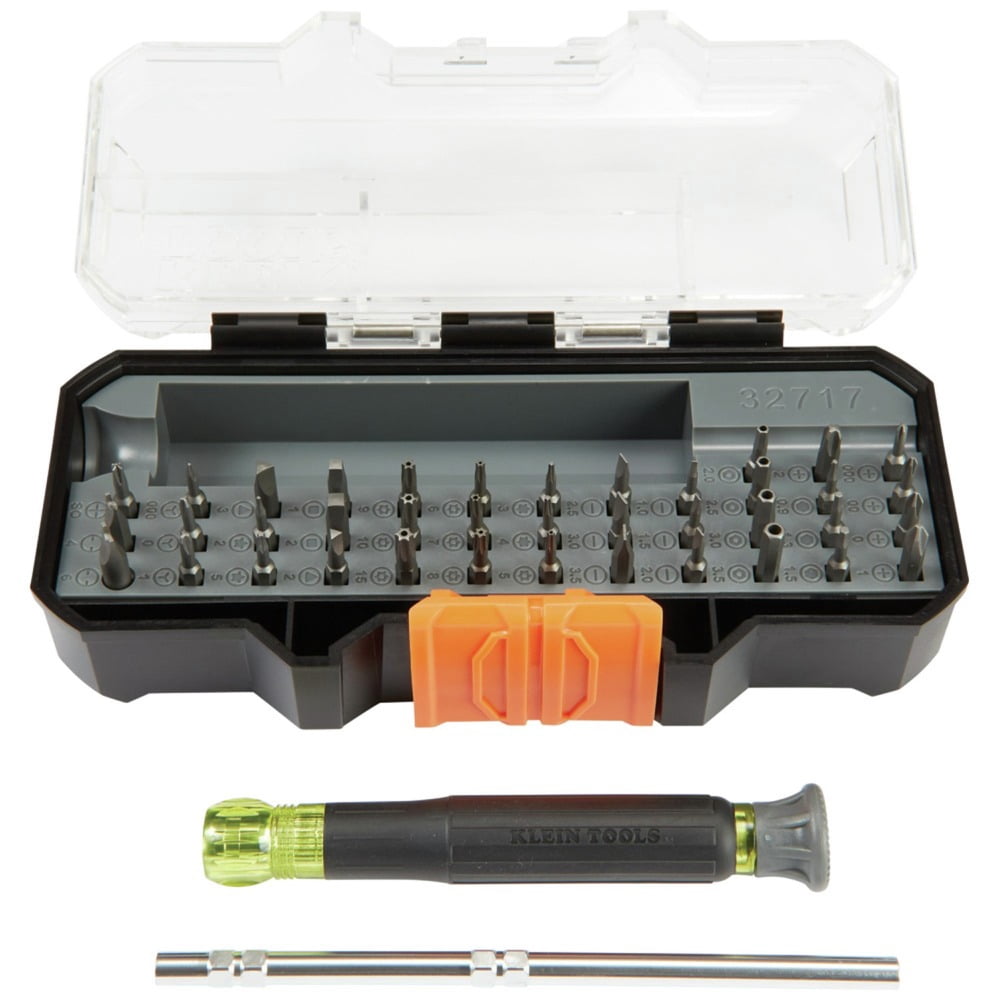 Klein Tools 32717 All-in-1 Precision Screwdriver Set with Case
