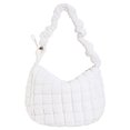 thumbnail image 1 of Bolso Tipo Nube Plisado Nuevo Bolso Algodón Bolso Bandolera para Mujer (blanco) Blanco, 1 of 9
