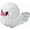 White, variant on 3D Parrot Building Bricks - Bird Mini Blocks for Home & Office Decor, STEM Creative Construction Toy for Kids & Adults, Detailed Bird Model Kit(White,247Pcs)