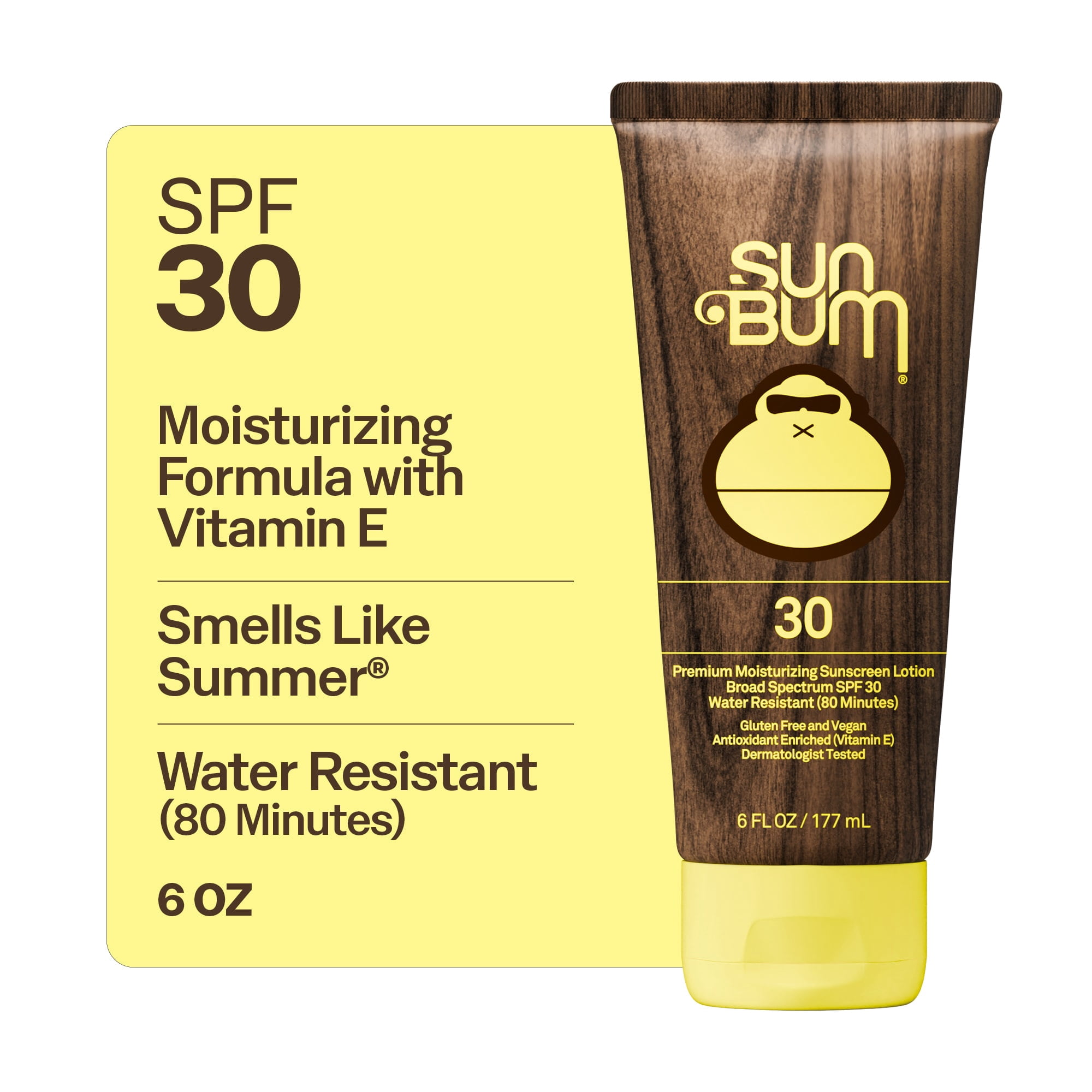 Sun Bum Original SPF 30 Sunscreen Lotion - Reef Safe - Walmart.com