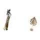 thumbnail image 5 of Figura decorativa abstracta de metal con forma de hoja y figura femenina tribal africana. Adorno creativo para el hogar, hoteles y fiestas., 5 of 8