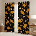 thumbnail image 2 of Feelyou Cute Dinosaur Black Out Curtains, Animal Curtains Pack of 2 (42x63 Each), 2 of 6