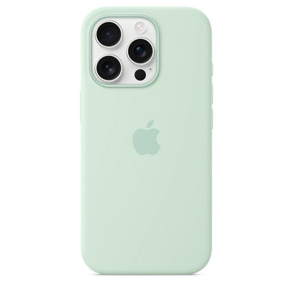 Apple iPhone 16 Pro Silicone Case with MagSafe - Aquamarine