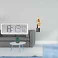 thumbnail image 2 of Reloj de pared digital,Reloj de pared digital multifuncional para oficina,Estatua de arte abstracto,Estatua de arte abstracto Escultura de resina moderna,Colección creativa de figuras de, 2 of 8