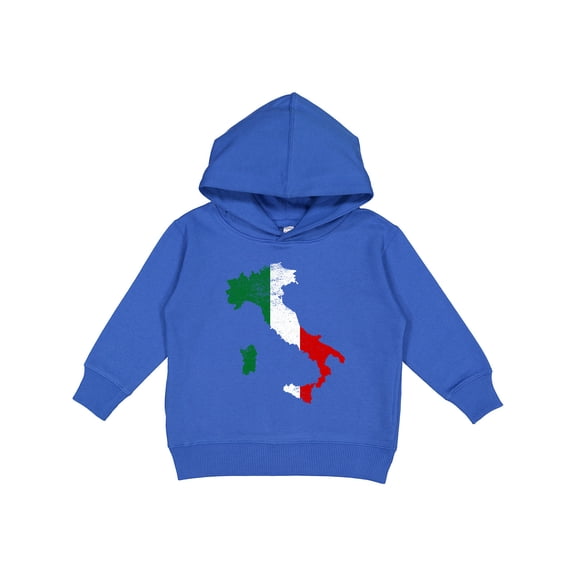 Inktastic Italian Map Flag Toddler Hoodie