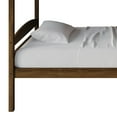 thumbnail image 6 of Castle Place Contemporary Twin over Twin Wooden Convertible Bunk Bed, Walnut, 6 of 16