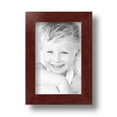 thumbnail image 2 of ArtToFrames 4" x 6" Maple Wood Picture Frame, 4x6 inch Red Wood Poster Frame (WOM-4962), 2 of 7
