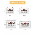 thumbnail image 7 of Large Induction Cooktop Protector Mat Merry Christmas Stove Top Covers for Electric Stove, Farmhouse Colorful Chicken Classic Plaid Decorative Stove Burner Cover Mats, Glass Top Stove Cover, 7 of 7