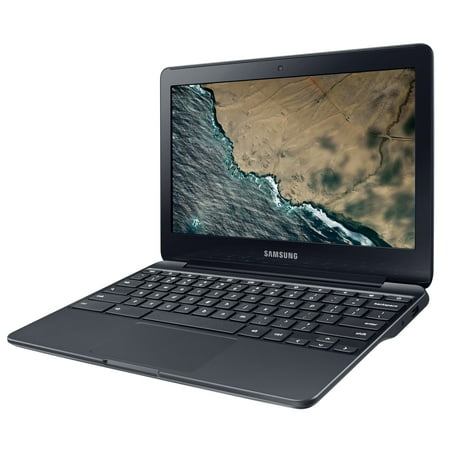 SAMSUNG 11.6" Chromebook 3, 16GB eMMC, 4GB RAM, Metallic Black - XE500C13-K04US