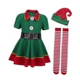 thumbnail image 2 of Disfraz de navideño, ropa elegante para cosplay, fiesta de Navidad, baile de máscaras, 2 of 9