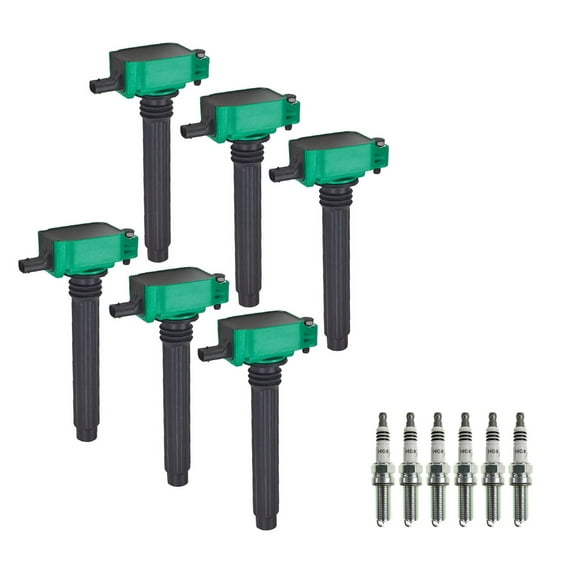 ISA Professional Ignition Coil and NGK Spark Plug Compatible with RAM 1500 Chrysler 300 3.6L UF648 Fits select: 2014-2017 JEEP GRAND CHEROKEE LIMITED, 2013-2016 CHRYSLER TOWN & COUNTRY TOURING