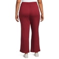 thumbnail image 3 of Terra & Sky Women's Plus Size Knit Pants, 28" Inseam, 3 of 5