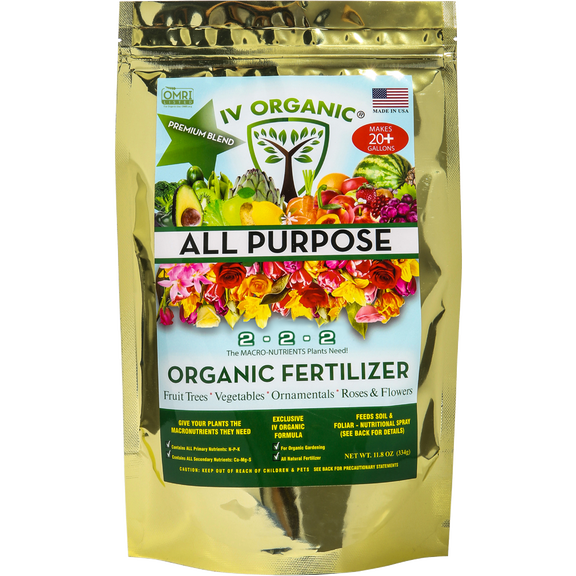 IV Organic All Purpose | Premium Blend Fertilizer (11.8 oz)