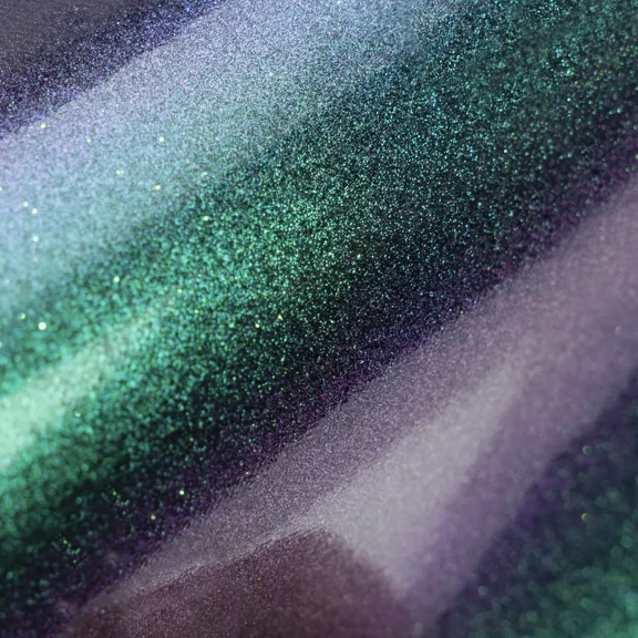 Vicrez Vinyl Car Wrap Film vzv10535 Gloss Chameleon Morph Green Purple 5ft x 60ft (Full Roll)