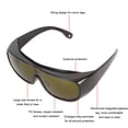 thumbnail image 3 of Proof Glasses,  Protection Goggles Enlarged Side Perimeter Eye Protection  for Workshop Operations, 3 of 7