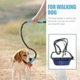 thumbnail image 4 of unbranded 1Jgo Correa Para Perro Y Cinturón De Cintura Negro Para Y Entrenamiento, 4 of 5