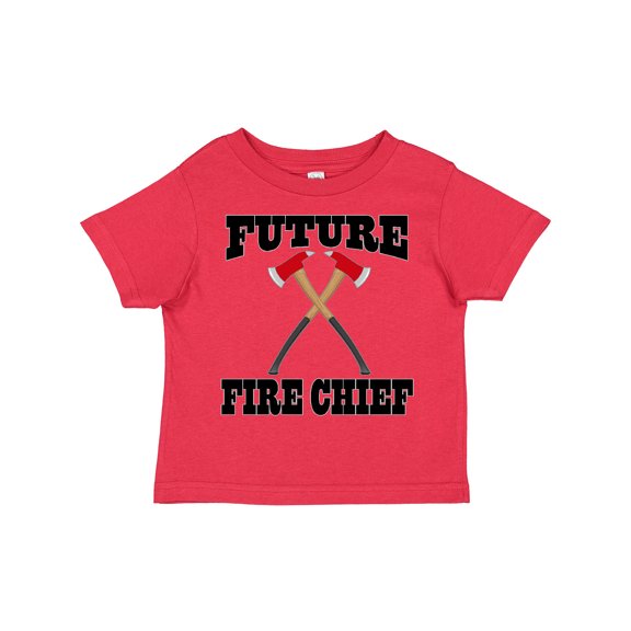 Inktastic Future Fire Chief Firefighter Boys or Girls Toddler T-Shirt