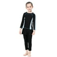 thumbnail image 6 of 2026 Toddler Girls Swim Suits Full Coverage Long Sleeve Swim Rash Guard Pants UPF 50 Sunscreen Summer Beach Swimwear Size 14-15 Years, 6 of 8