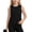 Black, variant on Girls Workout Tank Tops- Crewneck Sleeveless Tops Loose Fit Quick Dry Kids Summer Undershirts Pink Size 10