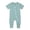 Mint Green, variant on Krdevn Baby Rompers Footless Pajamas Zipper Short Sleeve Sleeper Jumpsuit,Kids Clothing,6-12 Months