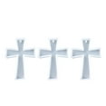 thumbnail image 5 of FRCOLOR 3pcs Diy Silicone Cross Keychain Mold For Resin Epoxy Casting Molds Cross Shaped Pendant Mold Cross Shaped Charms Crafts Making Mold, 5 of 8