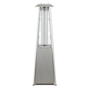 Costway 35'' Portable Tabletop Pyramid Patio Heater Stainless Steel Propane gas 10000 BTU