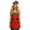 Red, variant on Christmas Elf Outfits Set Elegant Apron Clothes With Matching Hat For Holiday Festive Party Party Theme Dinner Green One Size